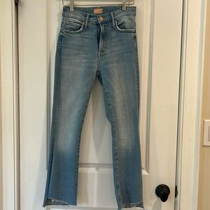 Mother Jeans, The Insider Crop Step Fray, color Limited Edition